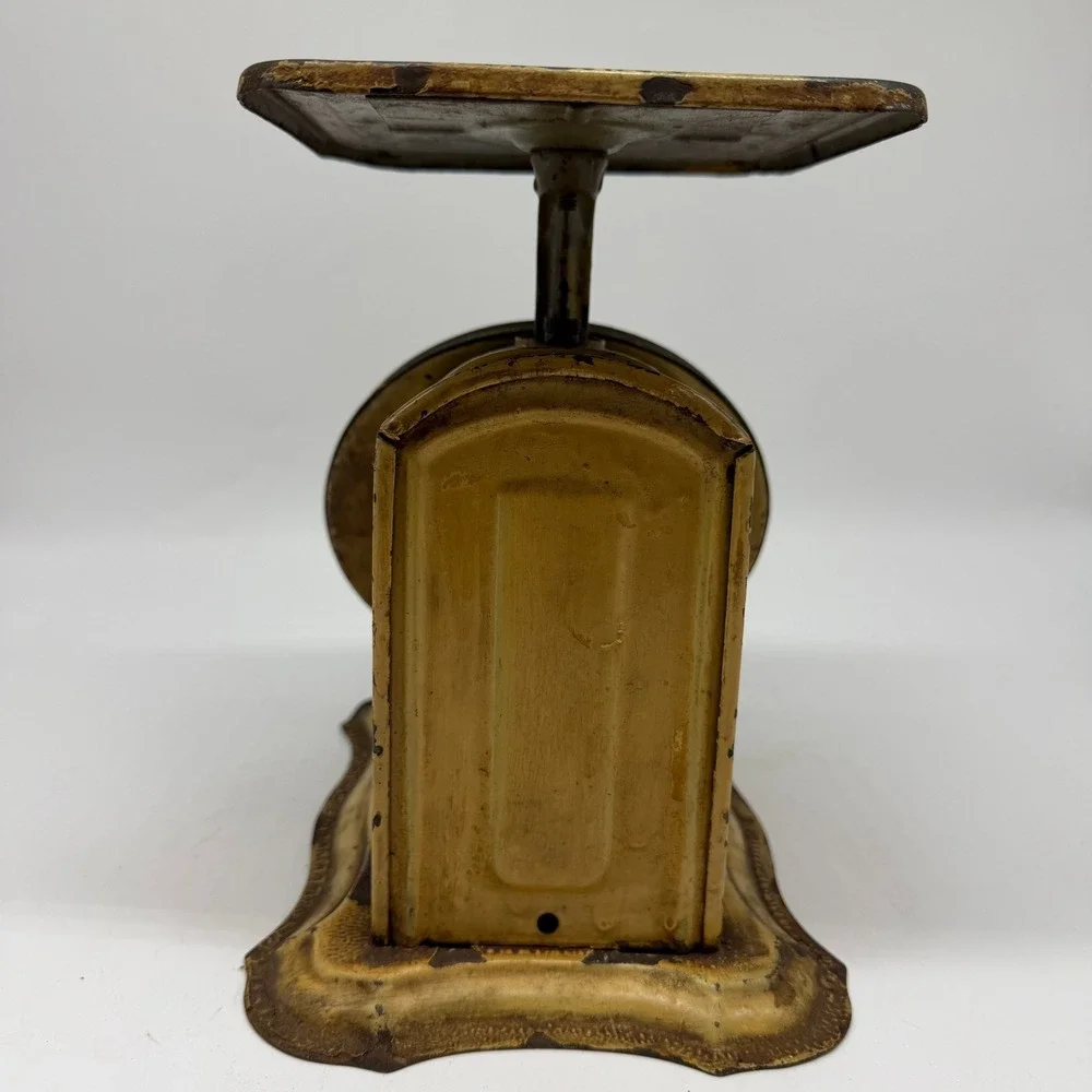 ⚖️ Antique‎ Landers Frary Clark Columbia Family Scale 1907 Patent Kitchen USA